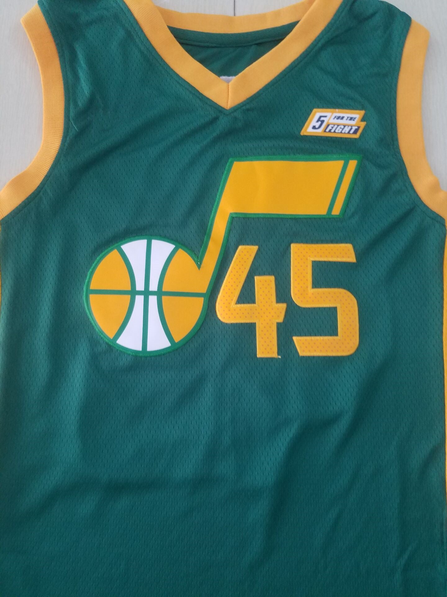 Men's Utah Jazz Donovan Mitchell #45 Green 2020/21 Swingman Player Jersey