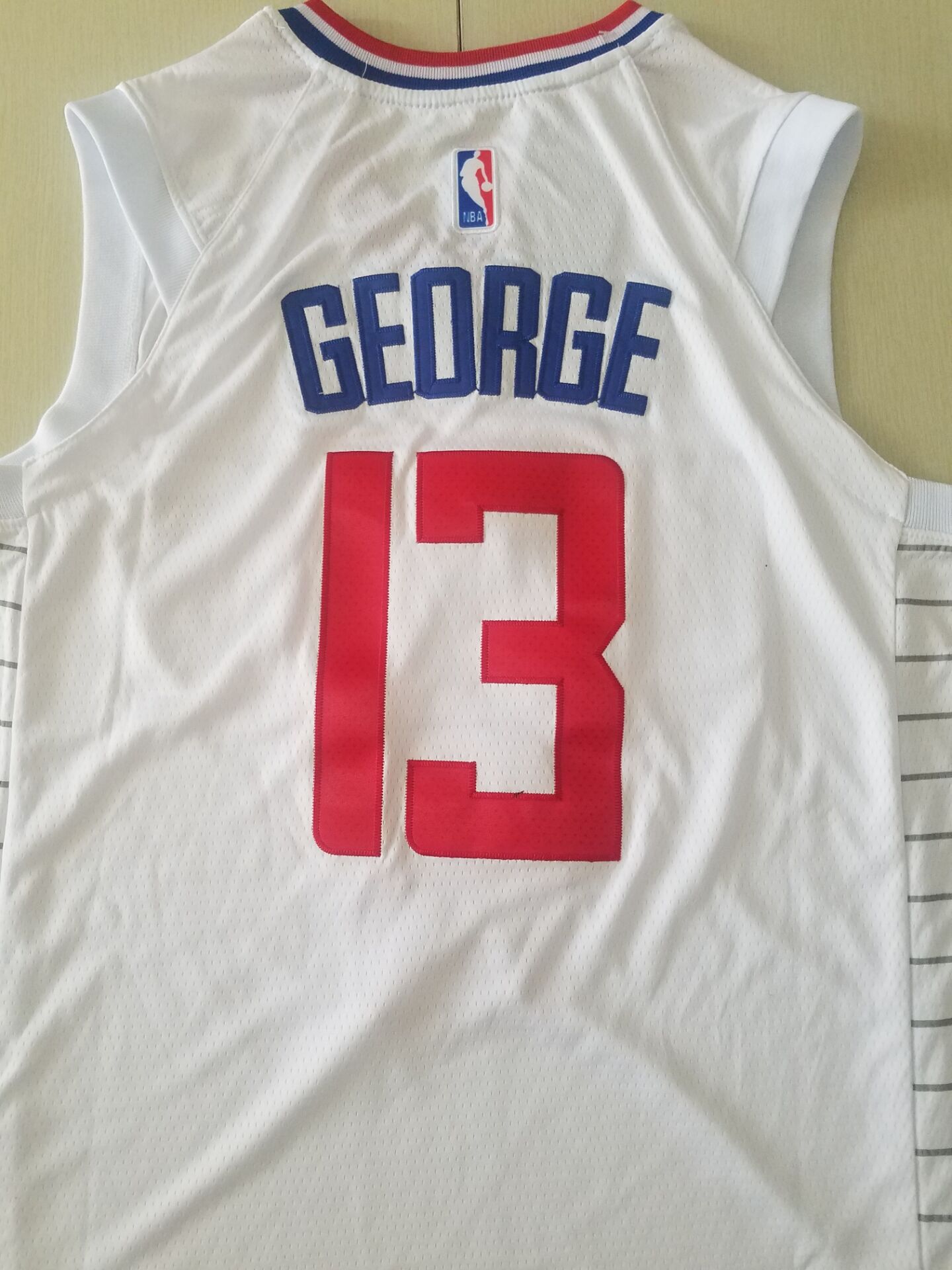 Men's LA Clippers Paul George 2019/20 Swingman Jersey White