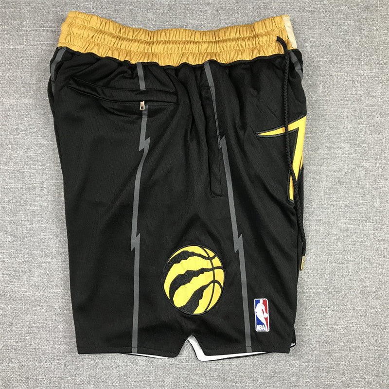 Men's Toronto Raptors Black City Edition Basketball Shorts