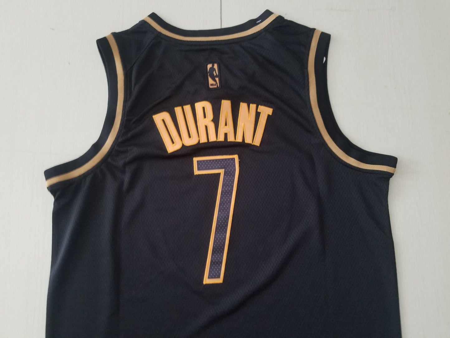 Men's Brooklyn Nets Kevin Durant #7 NBA Black Swingman Player Jersey