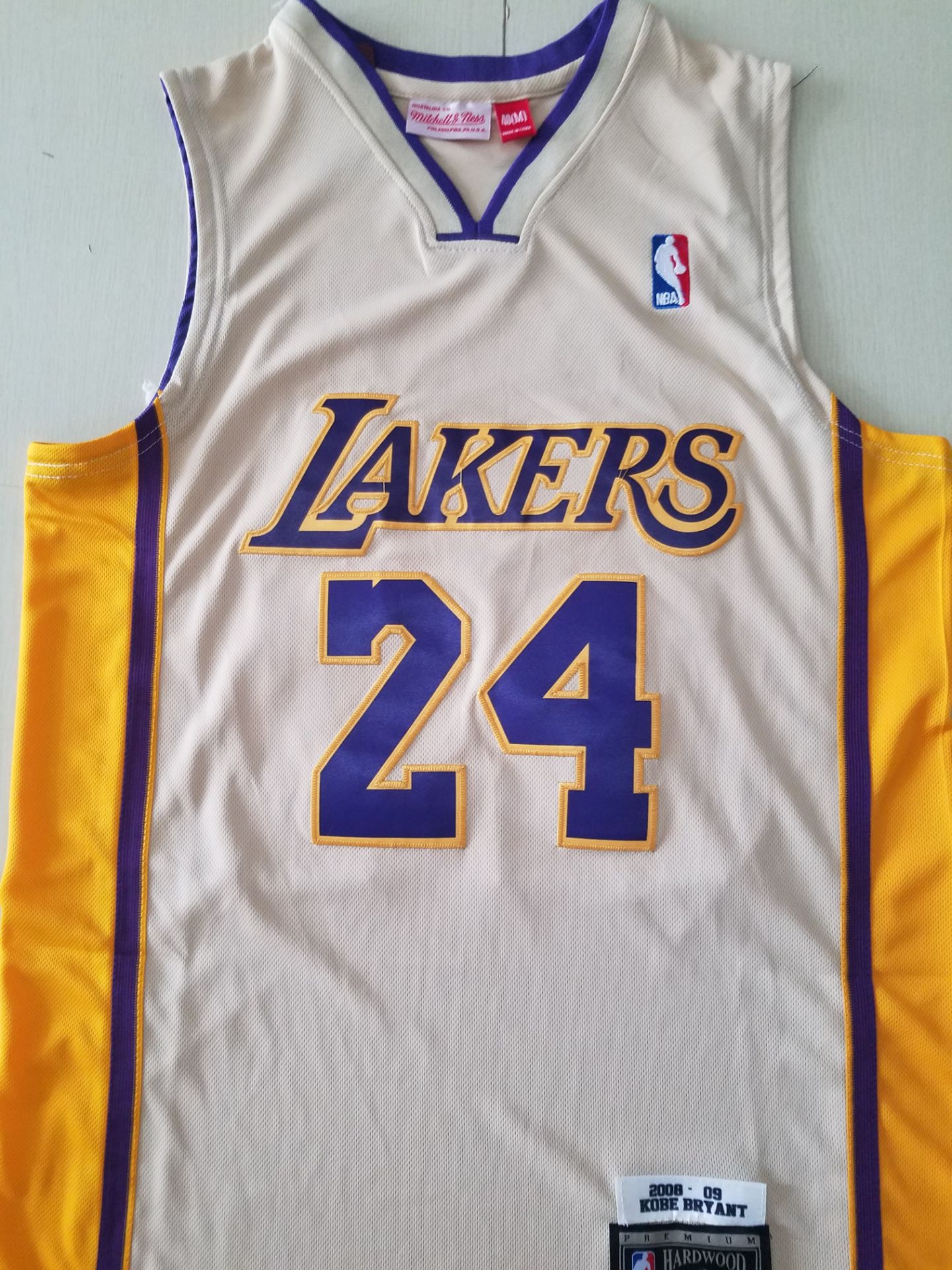 Men's Los Angeles Lakers Kobe Bryant 2008-09 Hardwood Classics Player Jersey