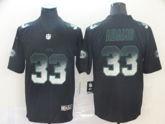 Men's New York Jets Jamal Adams #33 Black Player Game Jersey