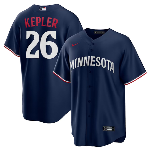 Men's Minnesota Twins Max Kepler #26 Navy Alternate Replica Player Jersey