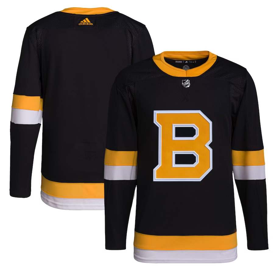 Men's Boston Bruins Black Alternate Primegreen Authentic Blank Jersey