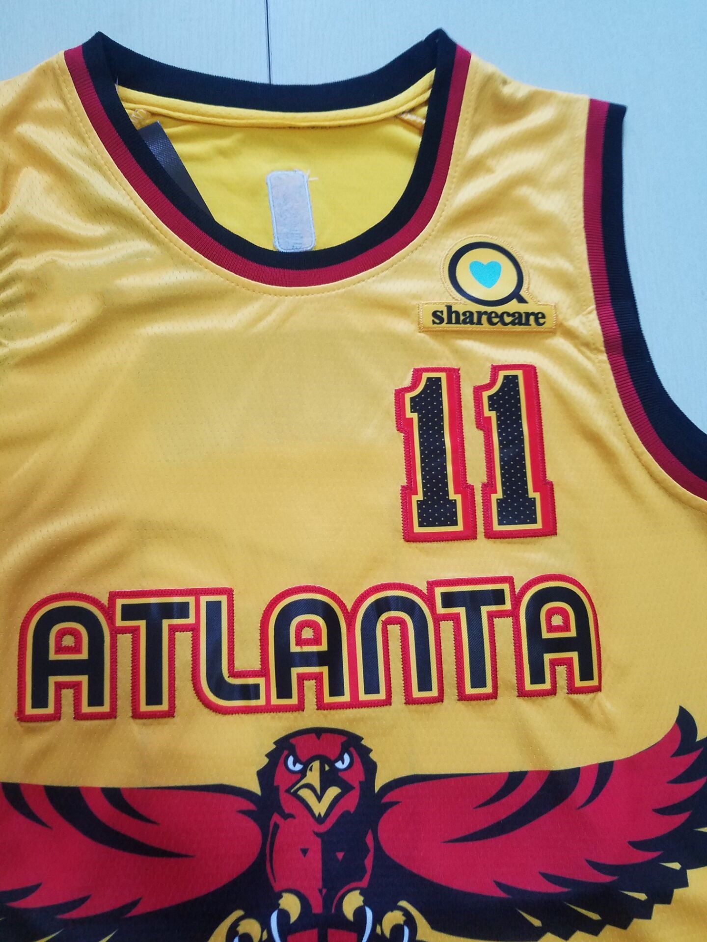 Men's Atlanta Hawks Trae Young Yellow 2021/22 Swingman Jersey - City Edition