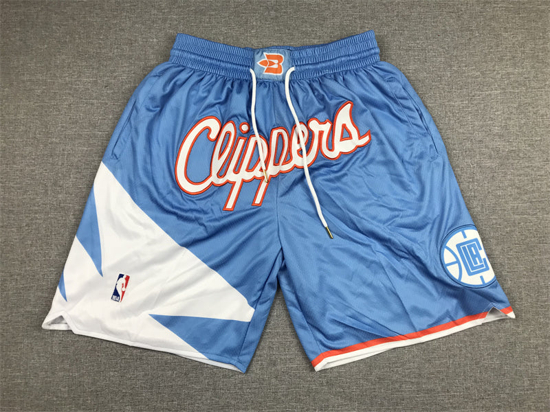 Men's LA Clippers Blue City Edition Basketball Shorts