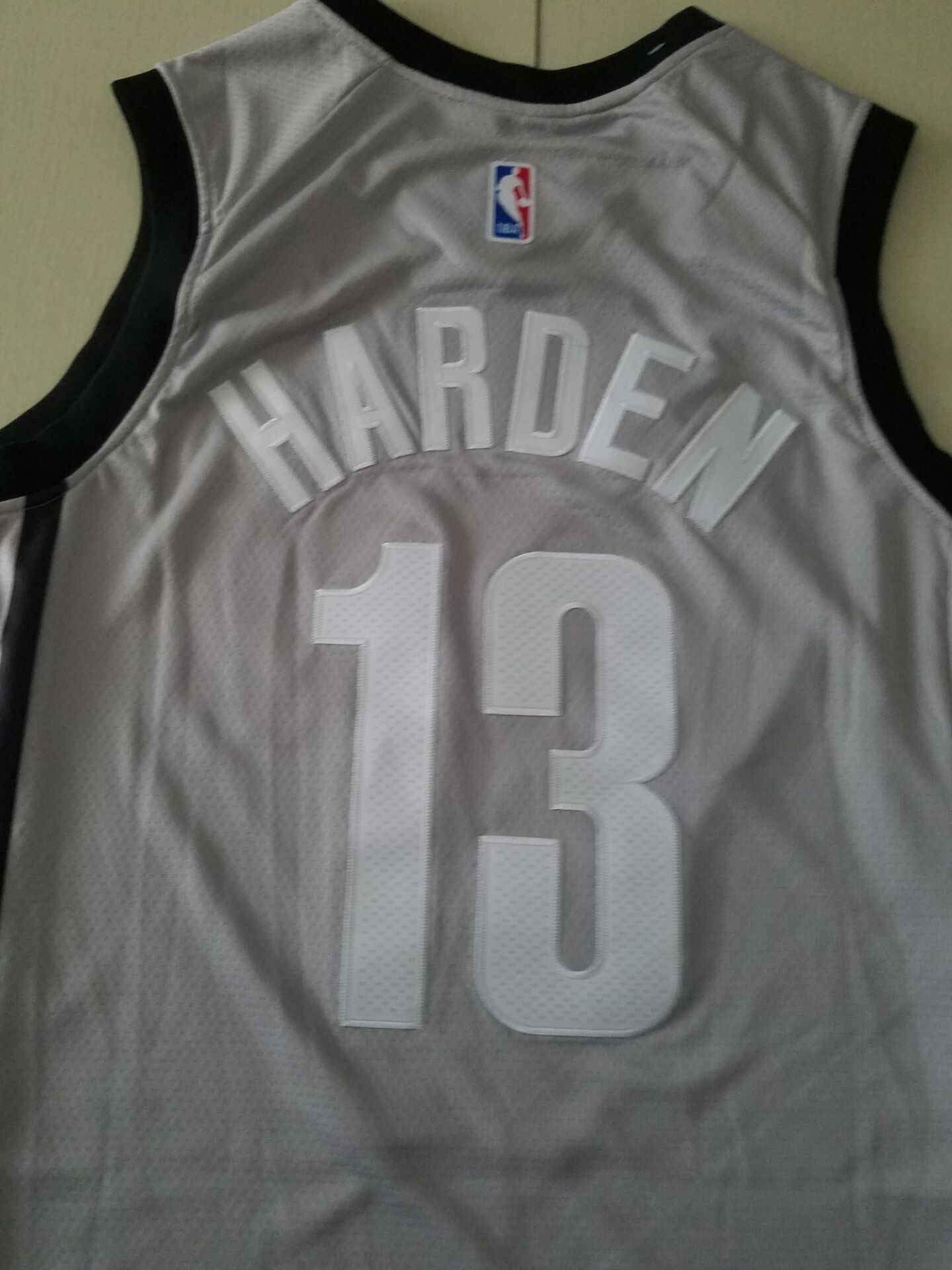 Men's Brooklyn Nets James Harden Charcoal 2020/21 Fast Break Replica Jersey