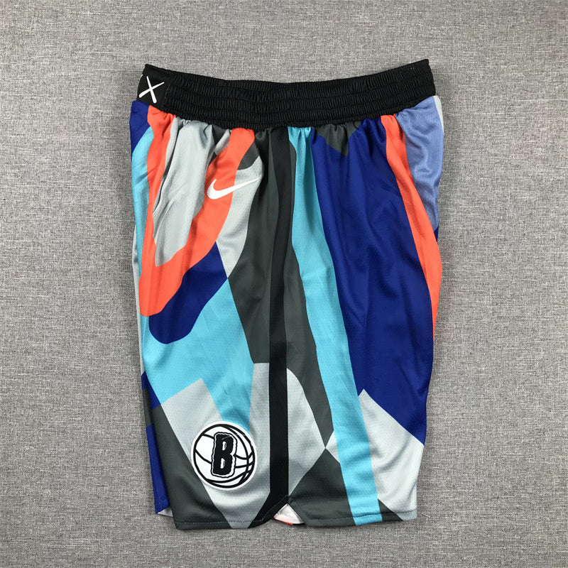 Men's Brooklyn Nets Black 2023/24 Swingman City Edition Shorts