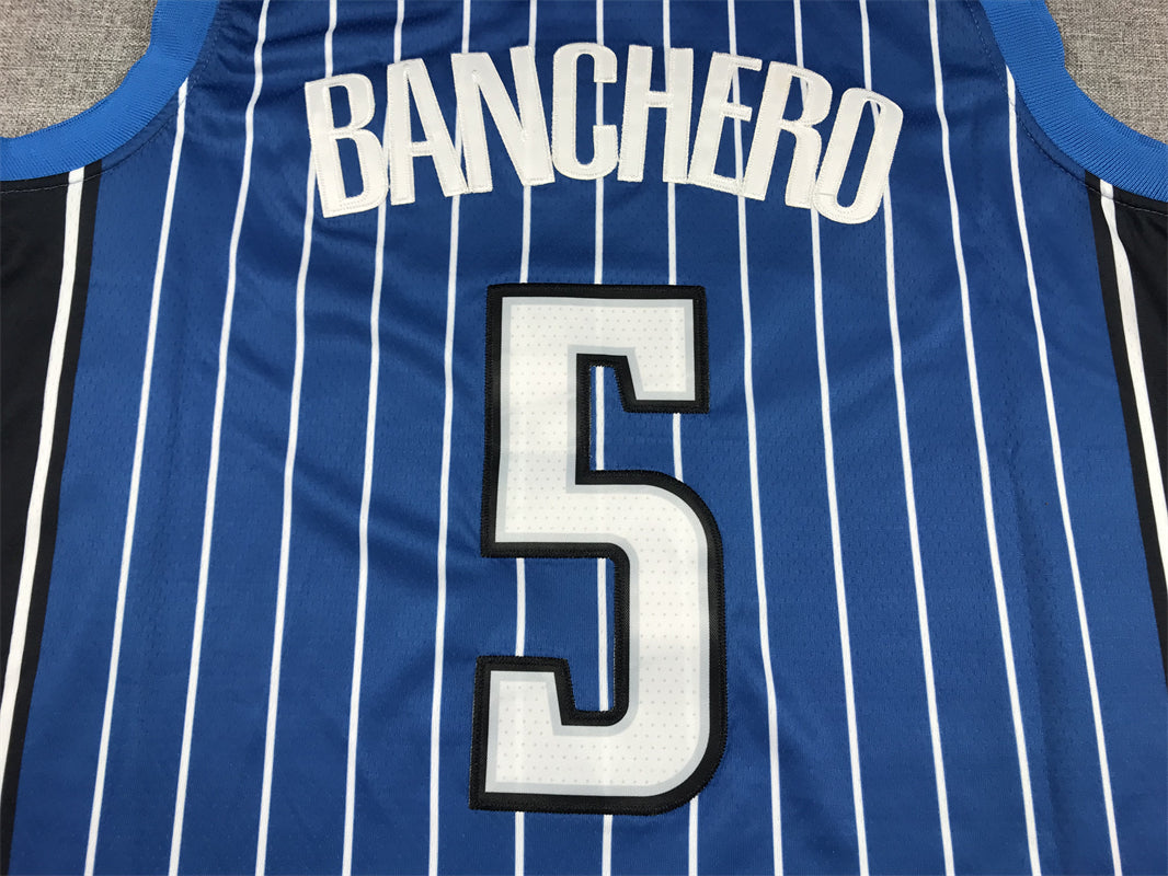 Men's Orlando Magic Paolo Banchero #5 2022/23 Royal Swingman Jersey