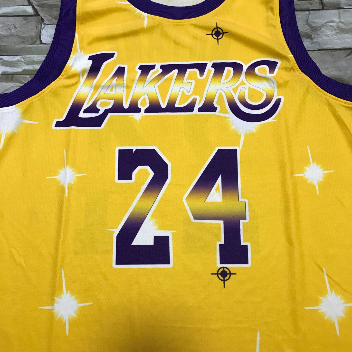 Men's Los Angeles Lakers Kobe Bryant Yellow Hardwood Classics Player Jersey