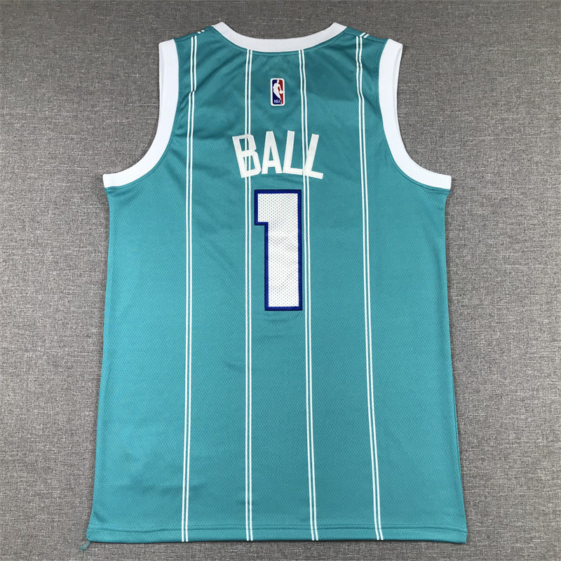 Men's Charlotte Hornets LaMelo Ball #1 Teal 2022/23 Swingman Jersey - Icon Edition