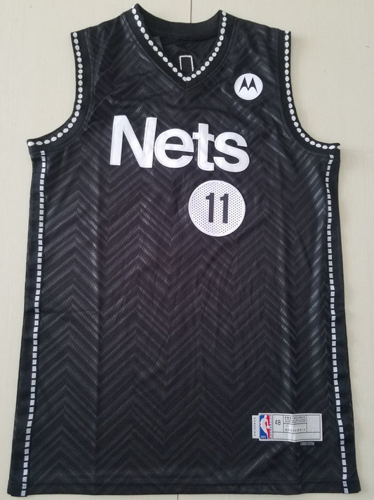 Men's Brooklyn Nets Kyrie Irving #11 Black 2020/21 Swingman Player Jersey