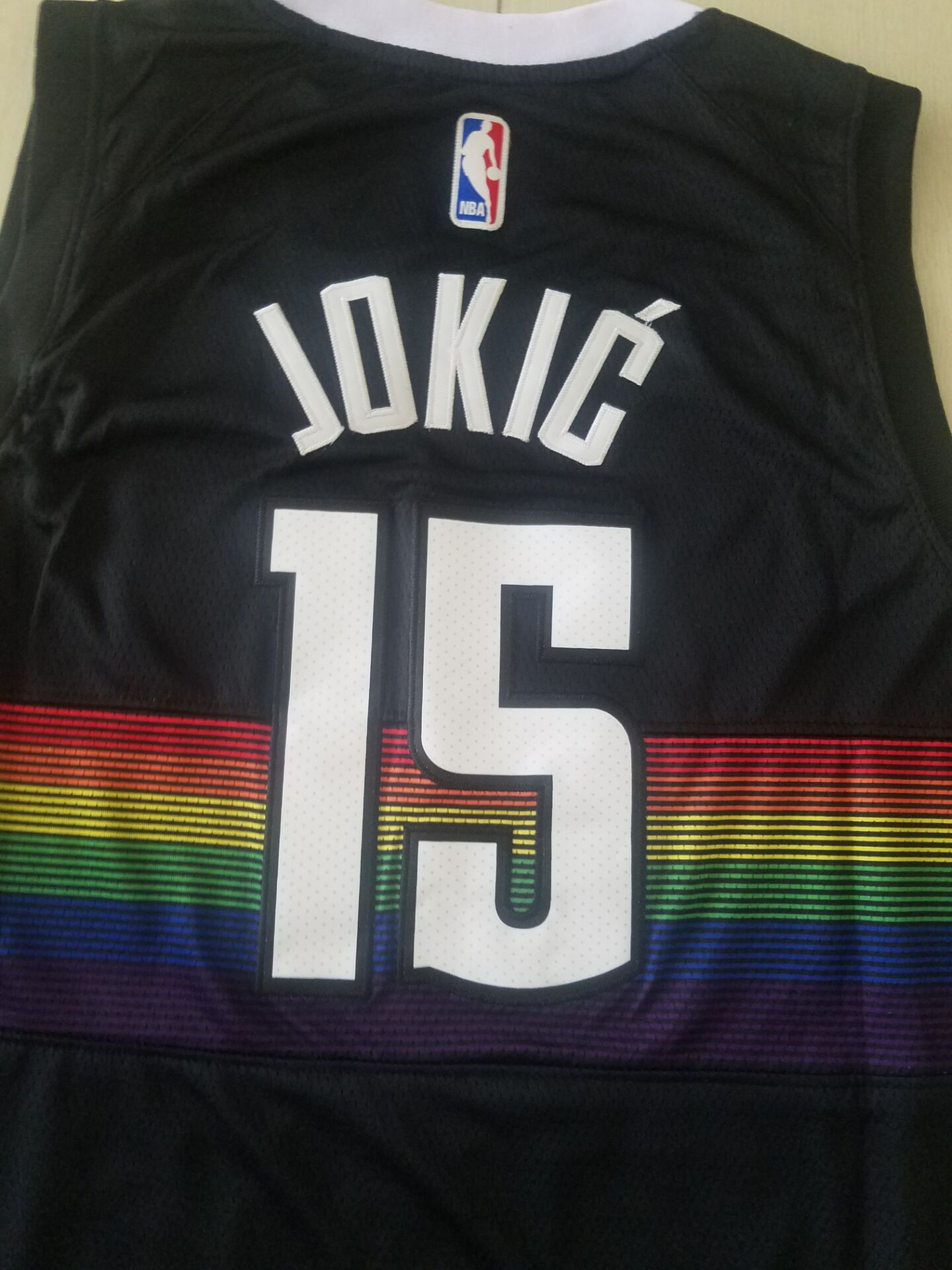 Men's Denver Nuggets Nikola Jokic #15 Black Player Jersey