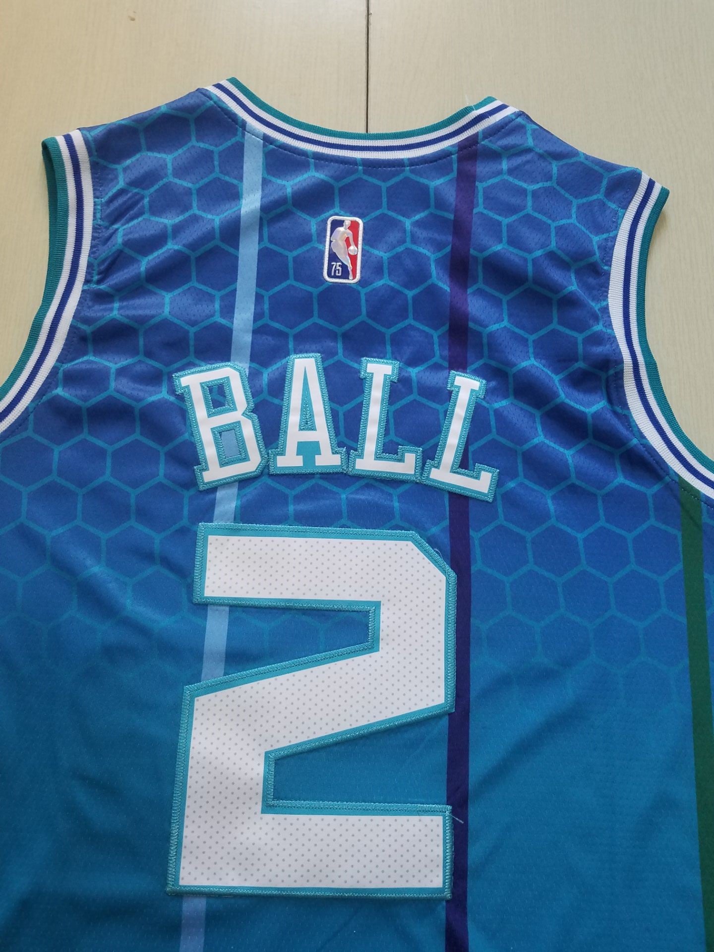 Men's Charlotte Hornets LaMelo Ball Blue Swingman Player Jersey - City Edition