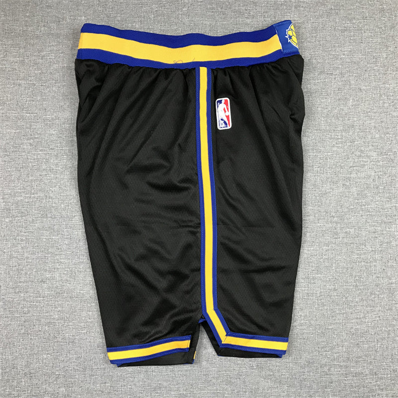 Men's Golden State Warriors Black City Edition Basketball Shorts