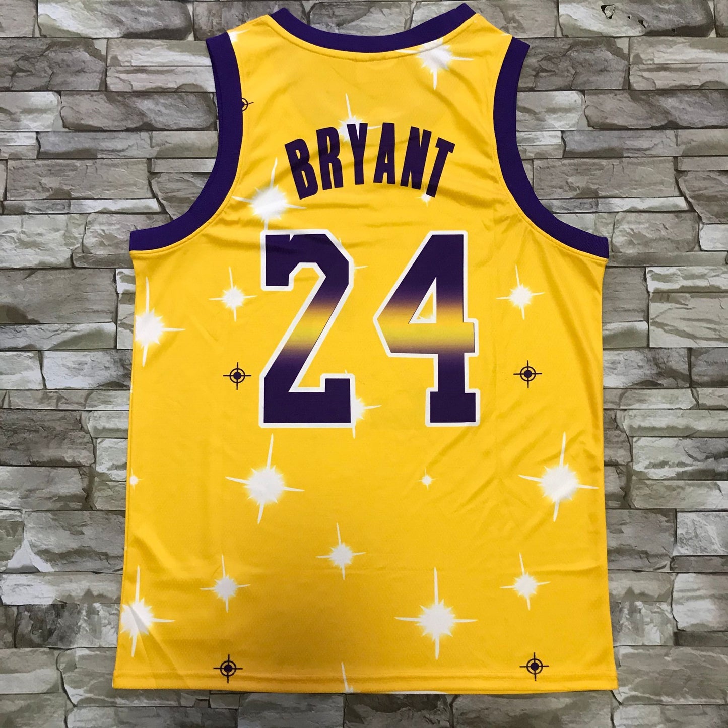 Men's Los Angeles Lakers Kobe Bryant Yellow Hardwood Classics Player Jersey