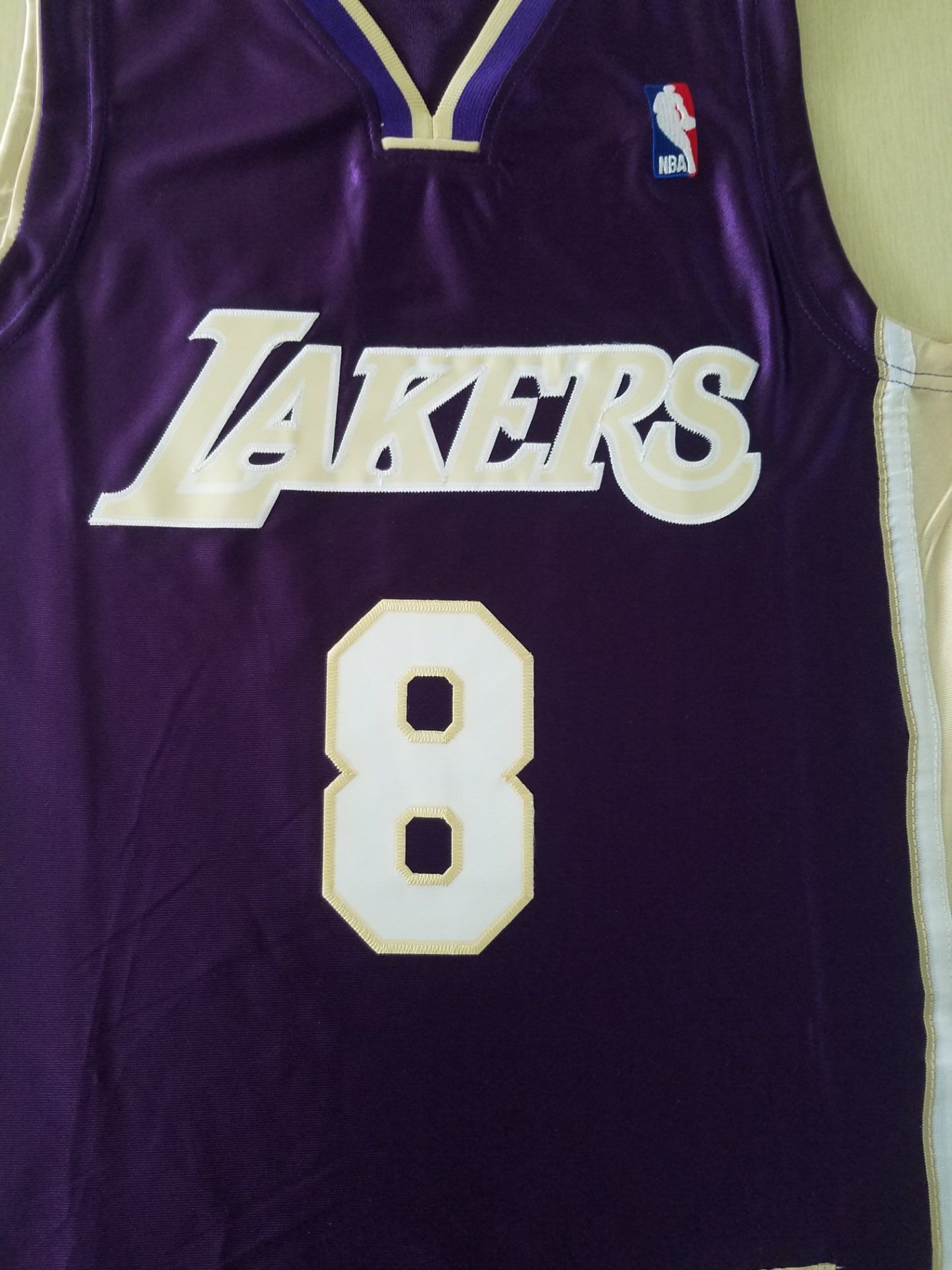 Men's Los Angeles Lakers Kobe Bryant Purple Hall of Fame Hardwood Classics Jersey