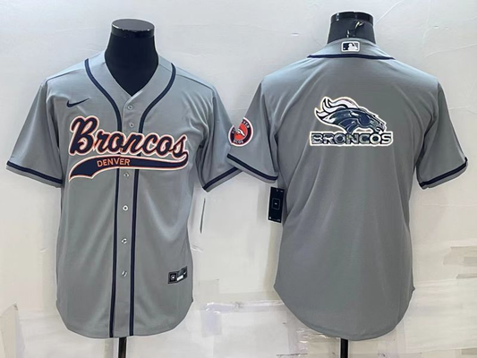 Men's Denver Broncos Gray Game Jersey