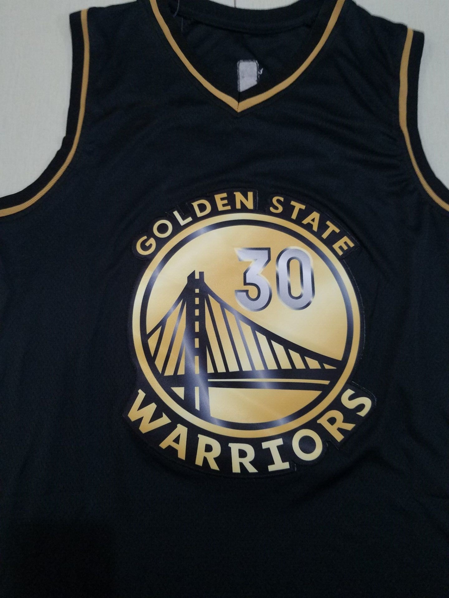 Men's Golden State Warriors Stephen Curry Fanatics Branded Black Swingman Jersey