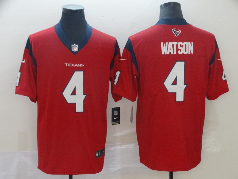 Deshaun Watson Houston Texans #4 Player Game Jersey - Red