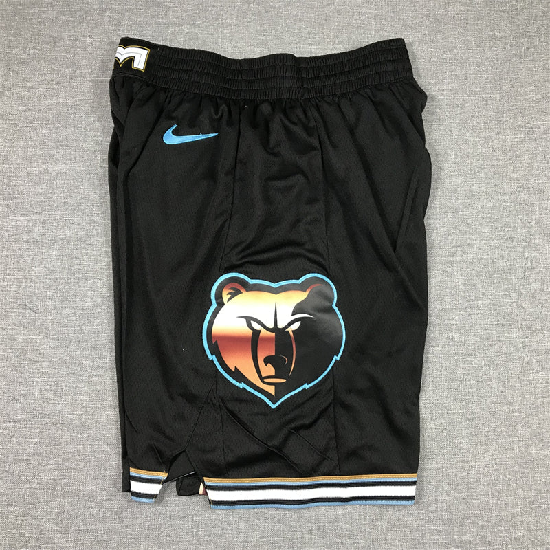 Men's Memphis Grizzlies Black 2022/23 Basketball Shorts City Edition