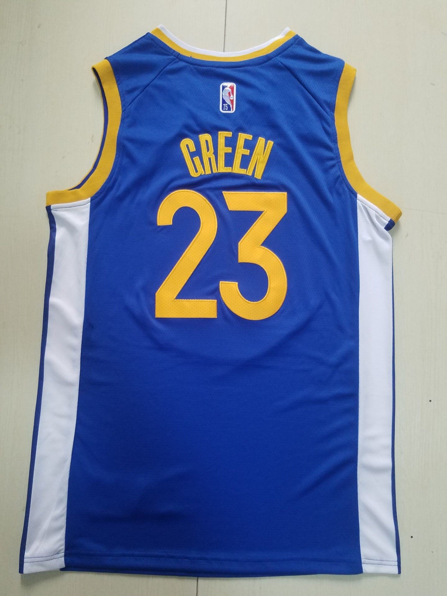 Men's Golden State Warriors Draymond Green Fast Break Replica Player Team Jersey