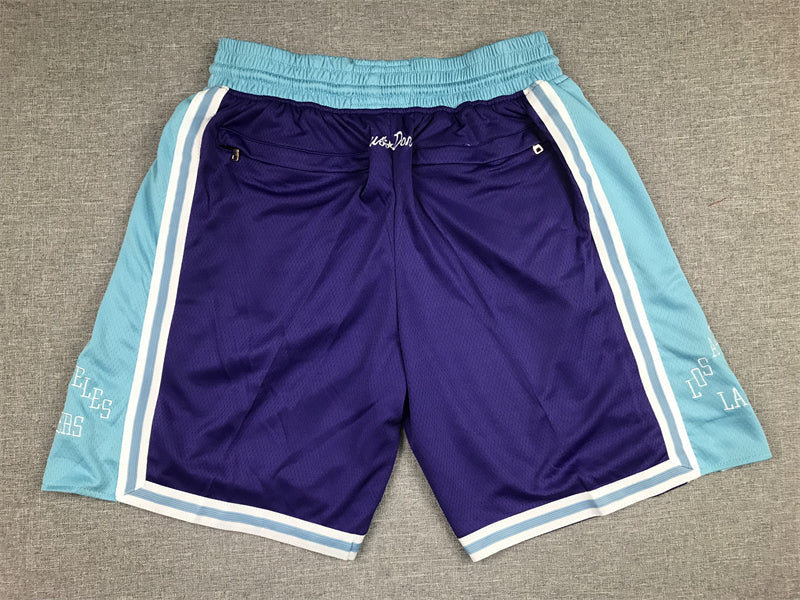 Men's Los Angeles Lakers Purple 2021/22 City Edition Basketball Shorts