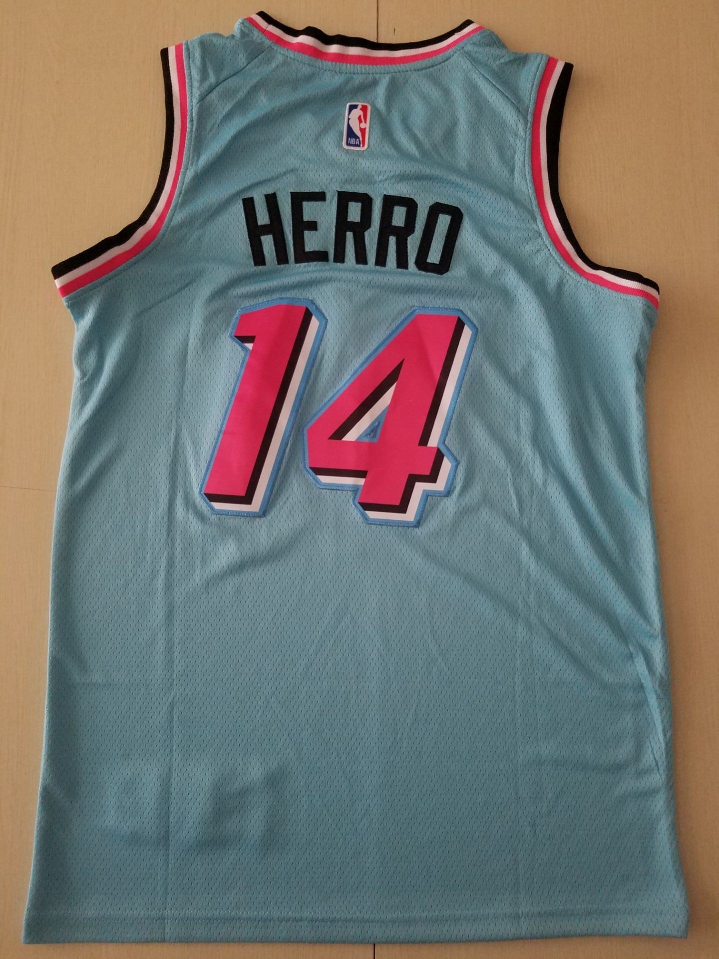 Men's Miami Heat Tyler Herro #14 Blue 2020/21 Swingman Jersey