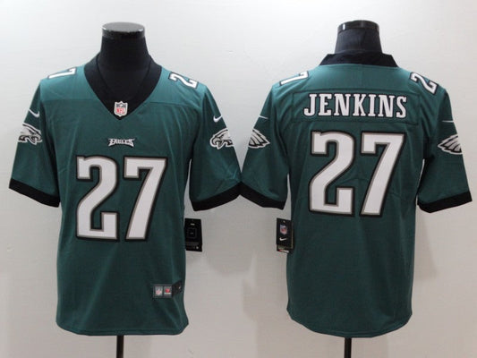 Men's Philadelphia Eagles Malcom Jenkins #27 Midnight Green Game Jersey