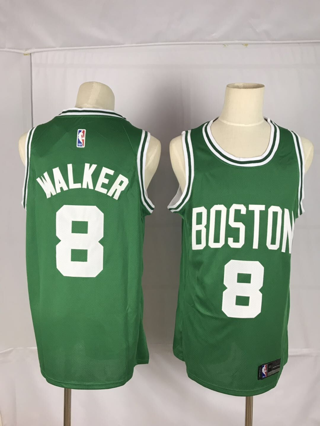 Men's Boston Celtics Kemba Walker #8 NBA Green Game Jersey