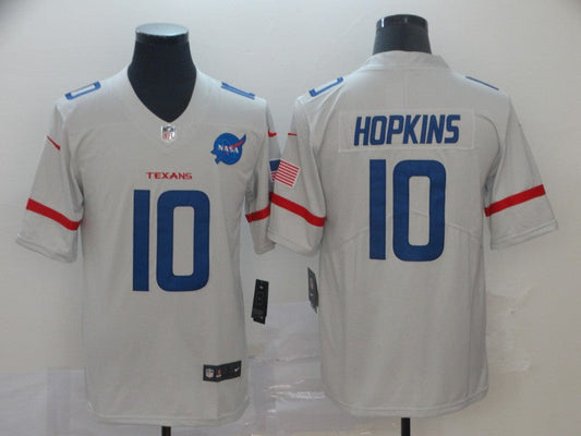 Men's Houston Texans DeAndre Hopkins #10 White City Edition Game Jersey