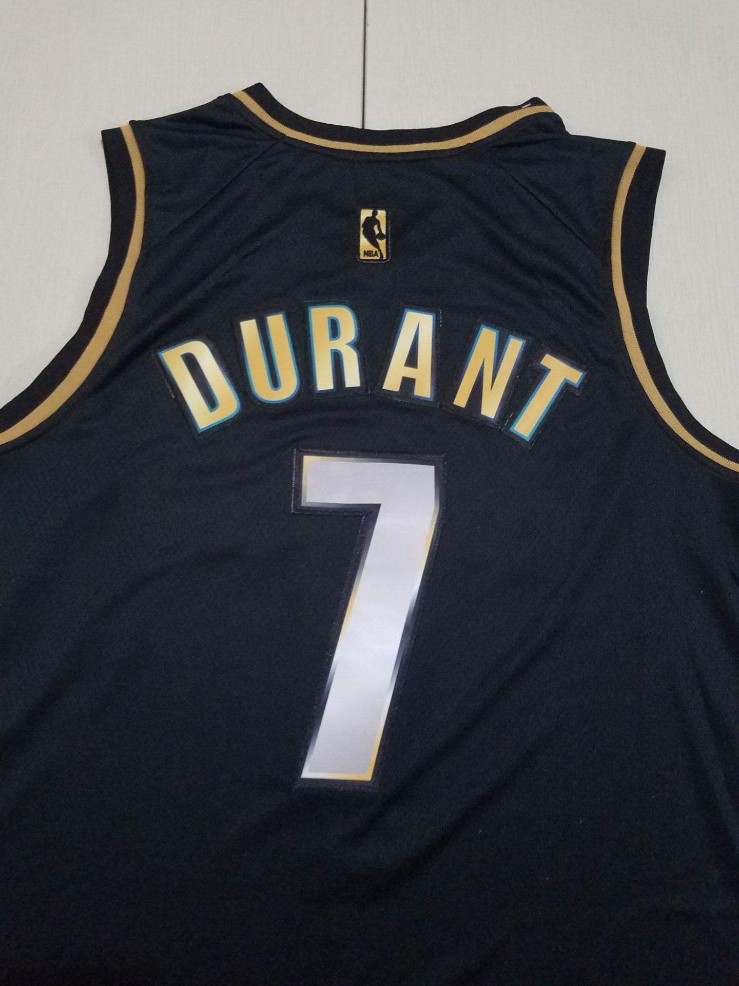 Men's Brooklyn Nets Kevin Durant Black 2020/21 Swingman Player Jersey