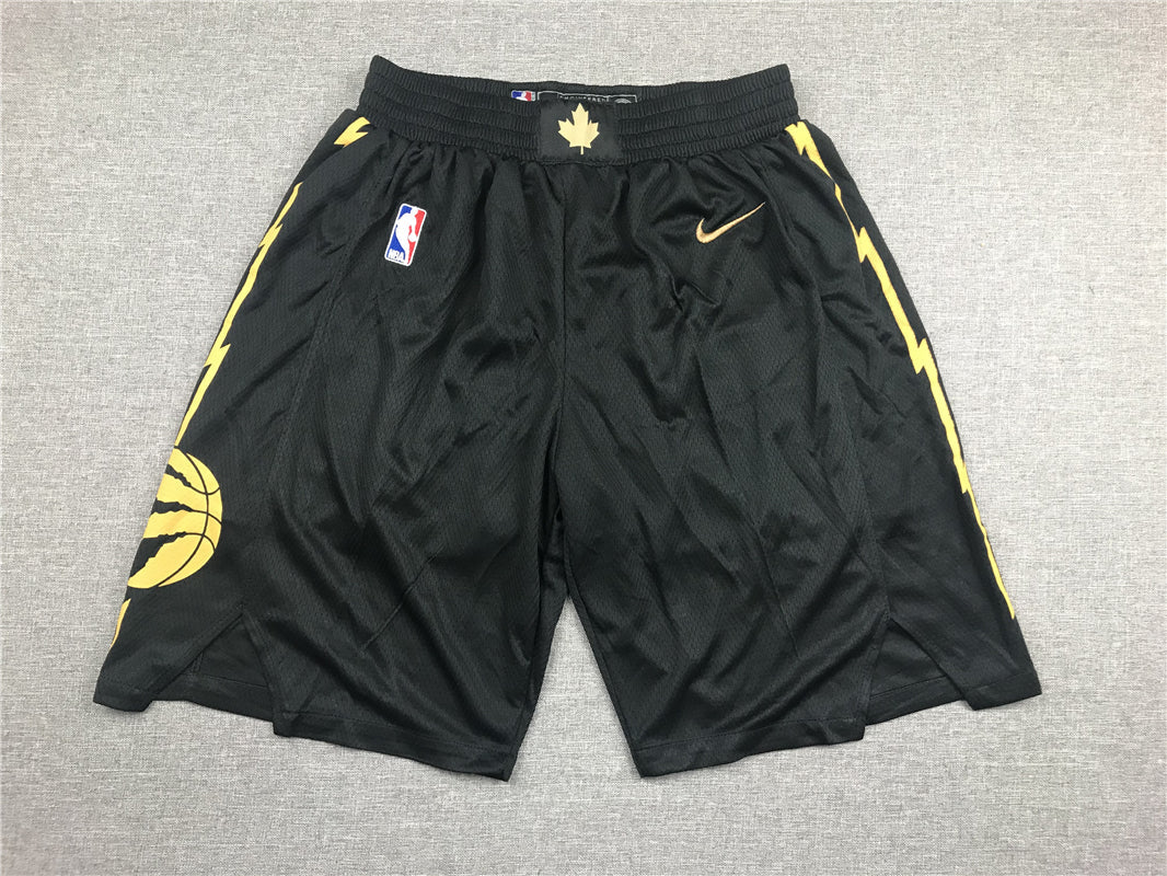 Men's Toronto Raptors Black Basketball Shorts City Edition