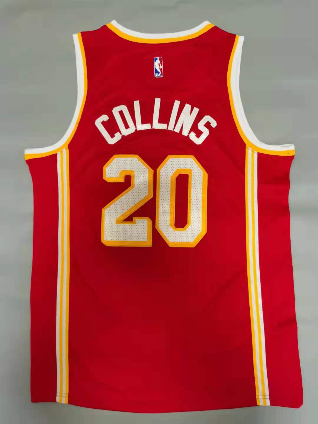 Men's Atlanta Hawks John Collins #20 Red 2019/20 Swingman Jersey