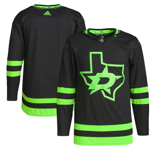 Men's Dallas Stars Black Alternate Primegreen Authentic Blank Jersey