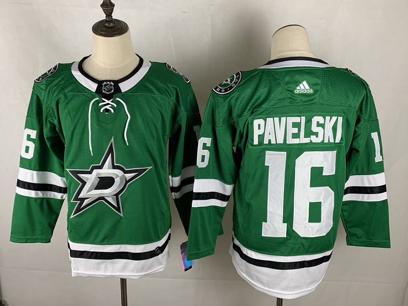 Men's Dallas Stars Joe Pavelski #16 Kelly Green Breakaway Home Player Jersey