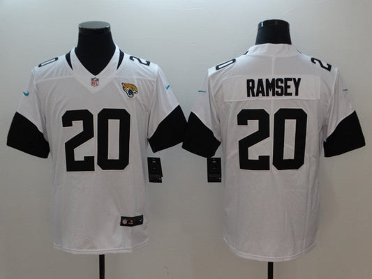 Men's Jacksonville Jaguars Jalen Ramsey #20 White Game Jersey