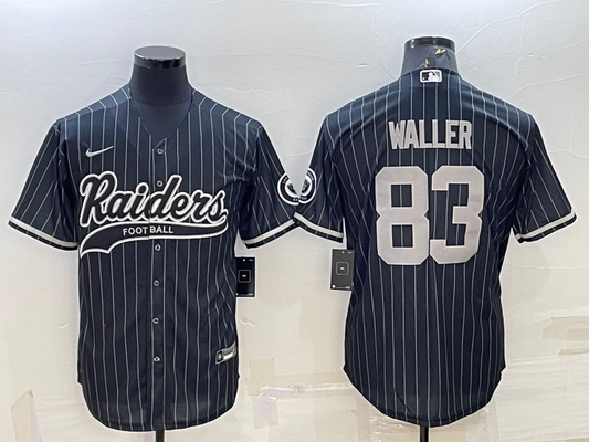 Men's Las Vegas Raiders Darren Waller #83 Black Player Jersey Joint Edition