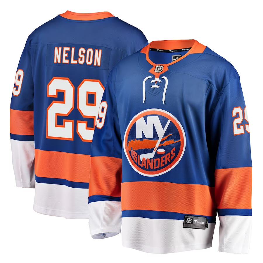 Men's New York Islanders Brock Nelson #29 Royal Player Game Jersey