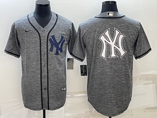 Men's New York Yankees Gray Alternate Player Jersey