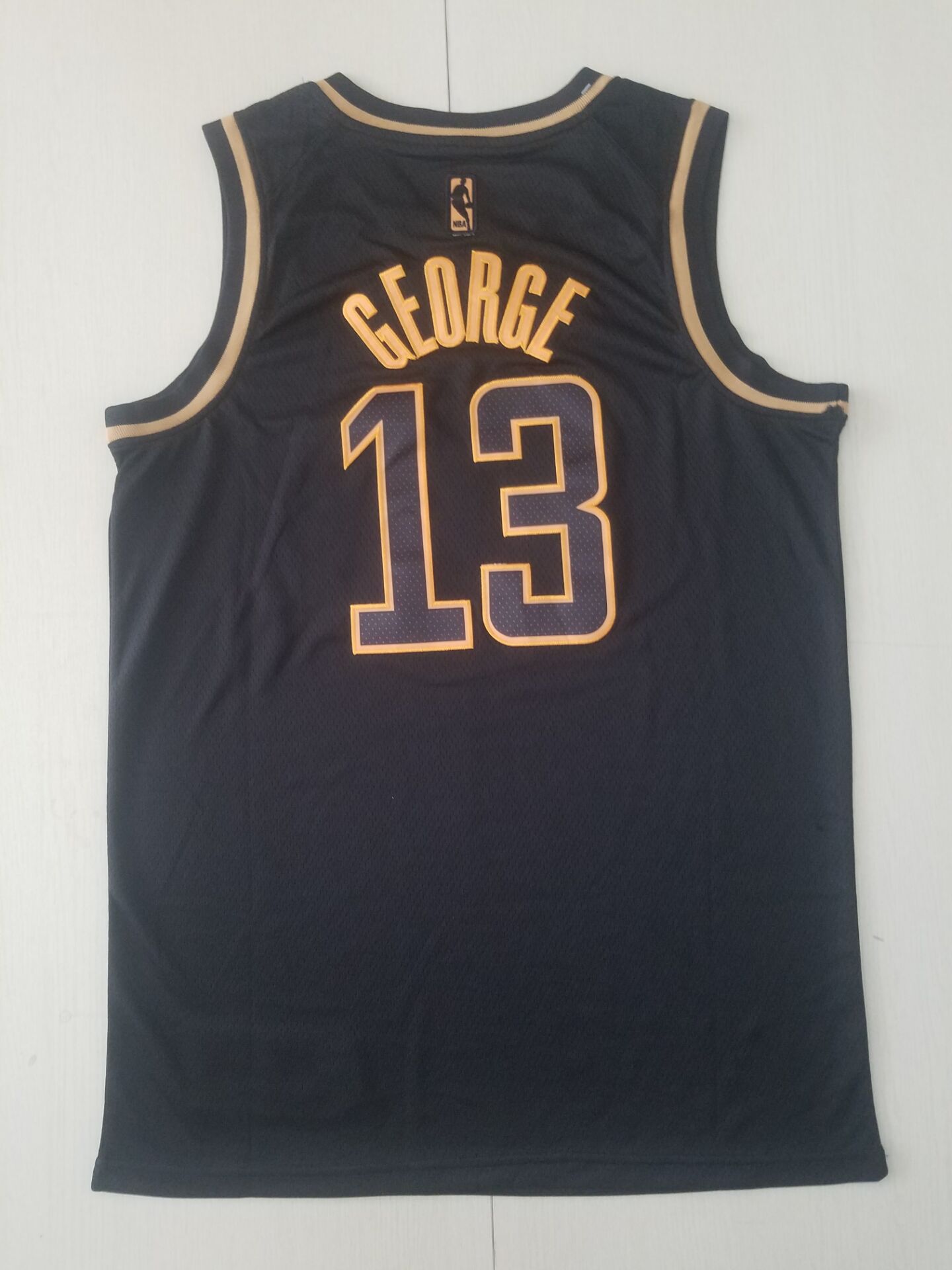 Men's LA Clippers Paul George #13 Black Swingman Player Jersey