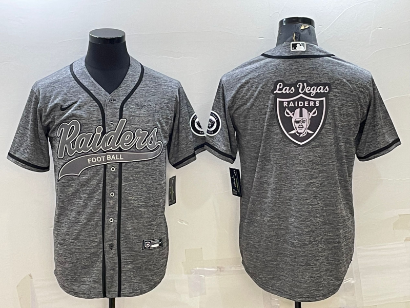 Men's Las Vegas Raiders Gray Player Jersey