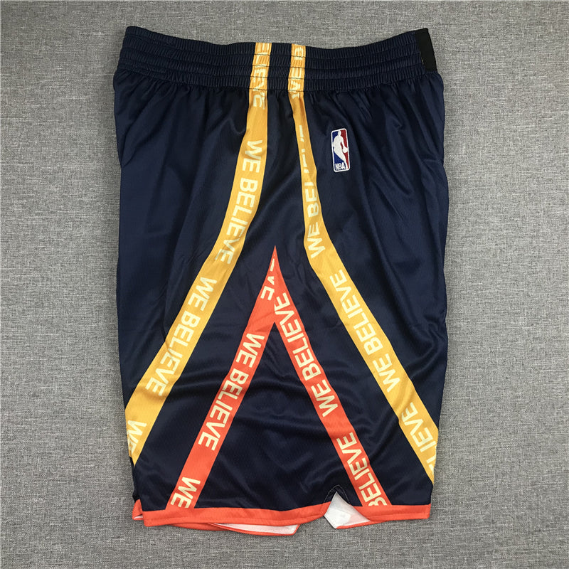 Men's Golden State Warriors Navy City Edition Basketball Shorts