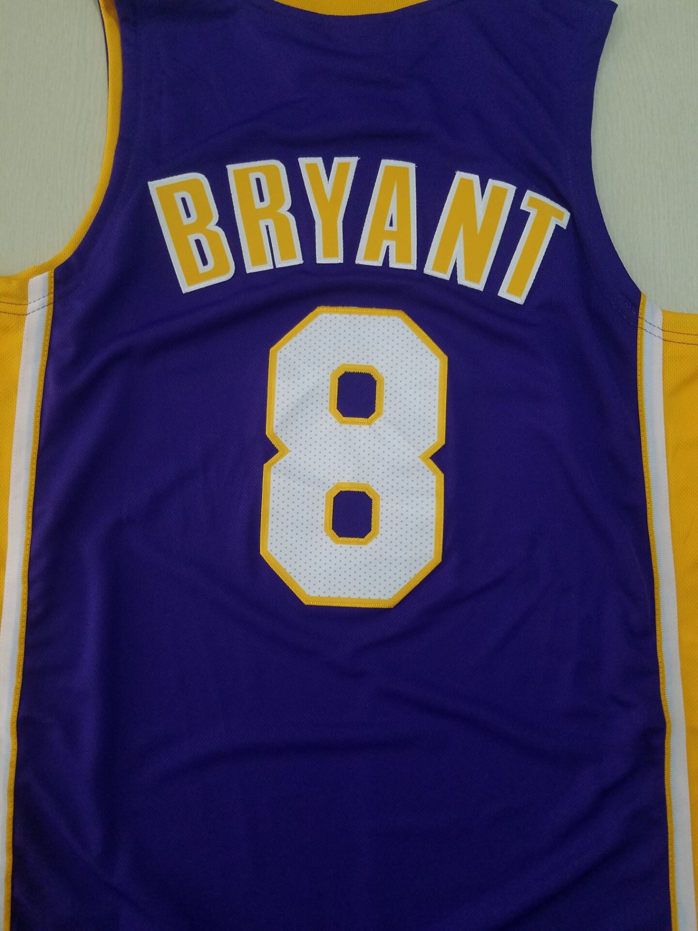 Men's Los Angeles Lakers Kobe Bryant 2000-01 Purple Hardwood Classics Authentic Jersey