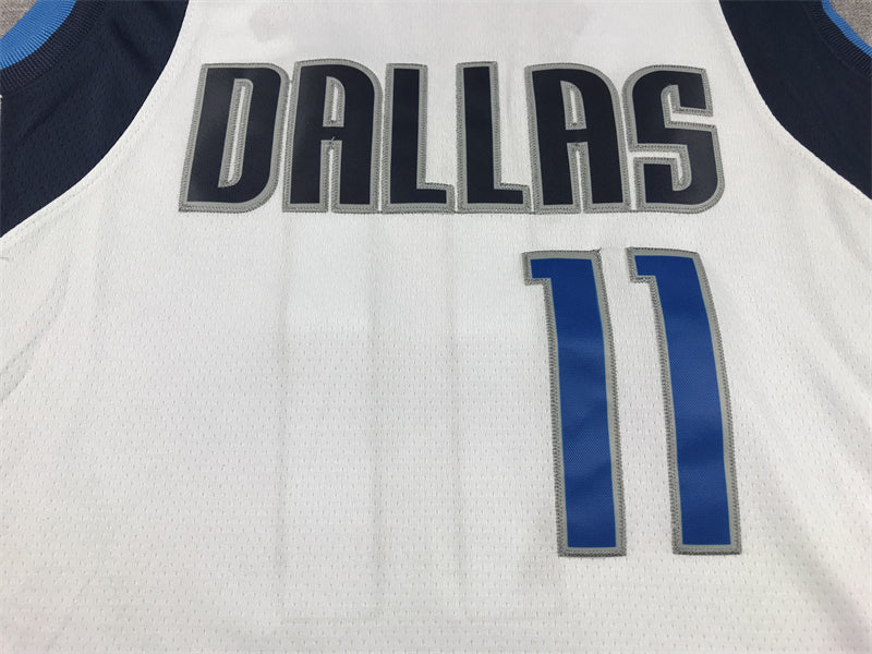 Men's Dallas Mavericks Kyrie Irving #11 White Fastbreak Jersey - Association Edition