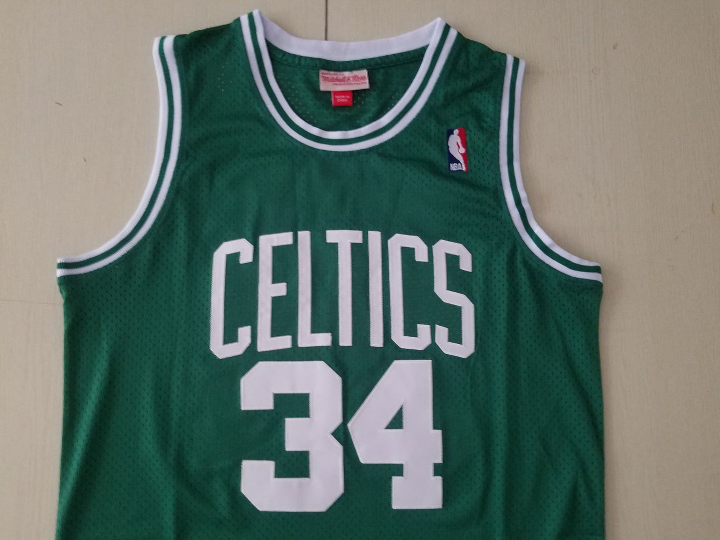 Men's Boston Celtics Paul Pierce Green 2007-08 Hardwood Classics Swingman Jersey