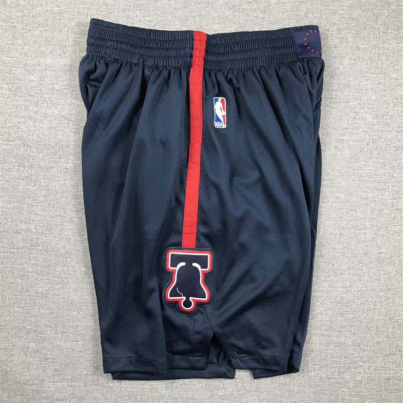 Men's Philadelphia 76ers Navy 2023/24 Swingman City Edition Shorts