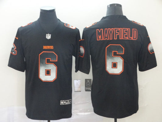 Men's Cleveland Browns Baker Mayfield Black Alternate Game Jersey