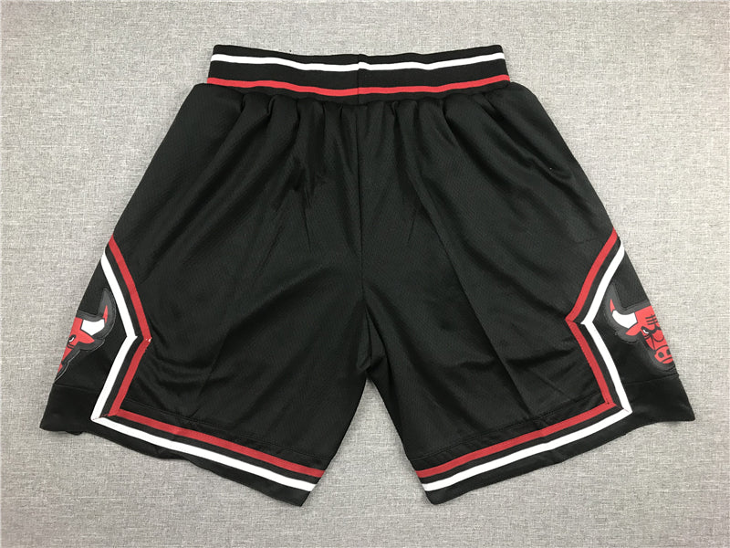 Men's Chicago Bulls Black Basketball Shorts