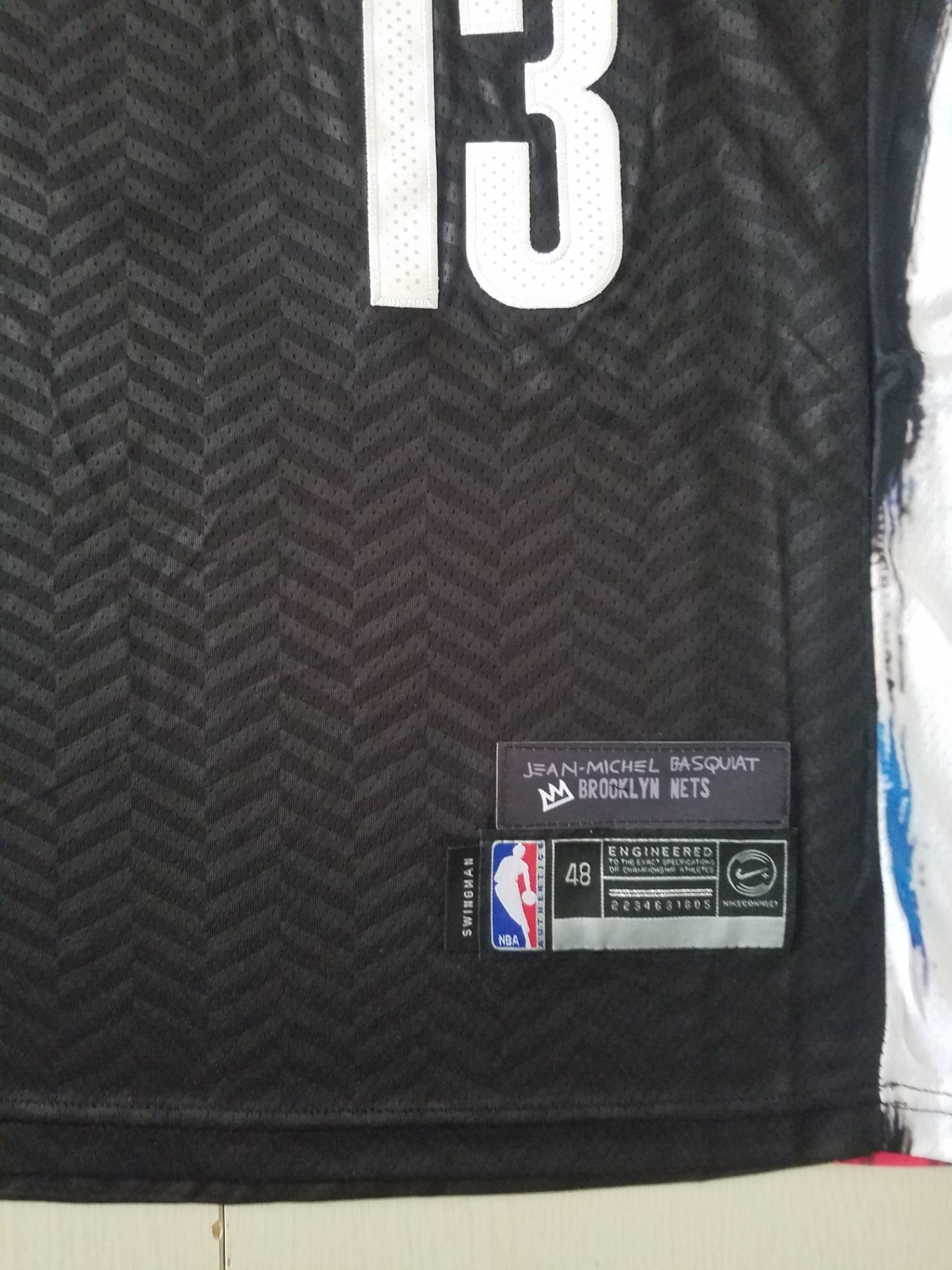 Men's Brooklyn Nets James Harden Black 2020/21 Fashion Jersey - City Edition